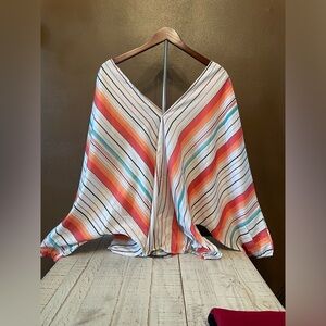 SHEIN Multicolor Striped Blouse